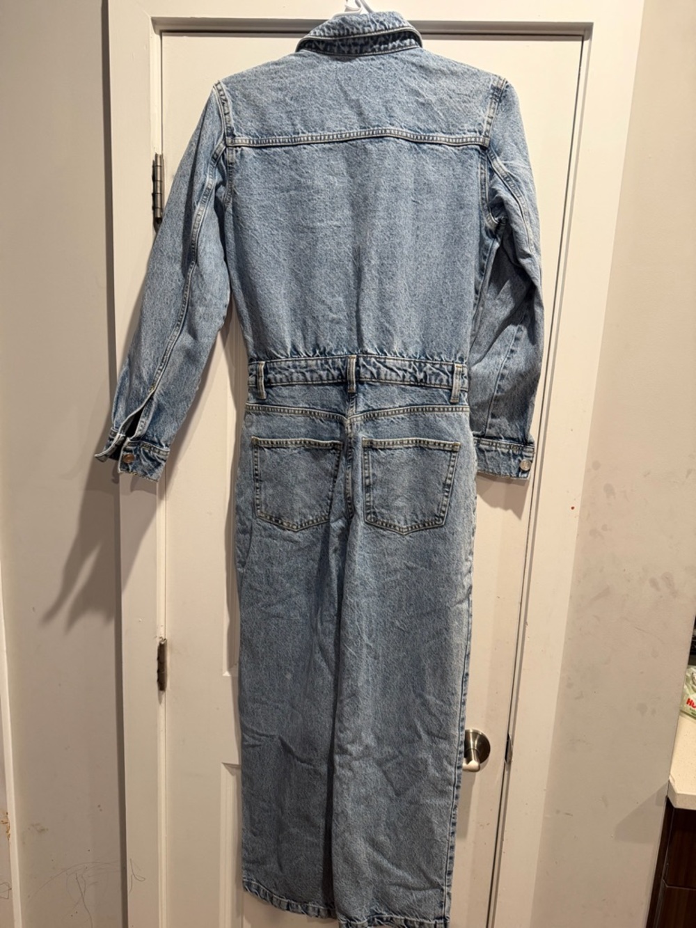 Zara‎ denim utility jumpsuit Size Size S - Picture 8 of 15